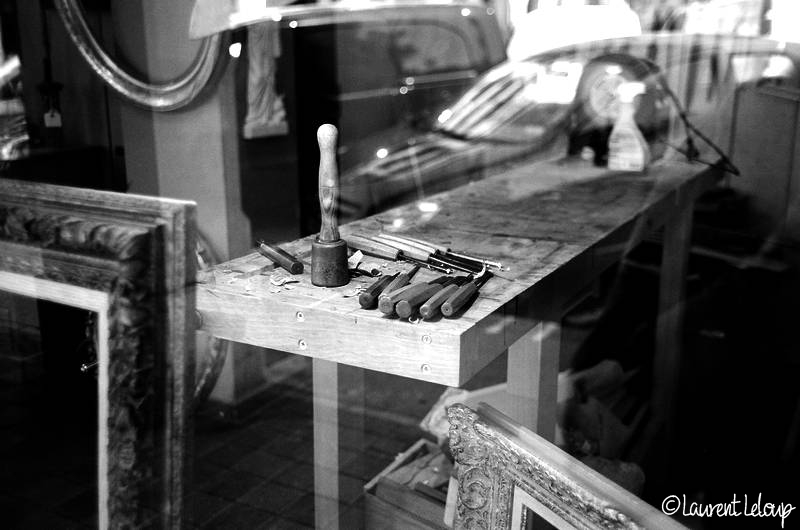 annecy vitrine reflets